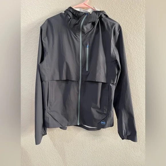 Janji black lightweight hooded jacket - Picture 1 of 11